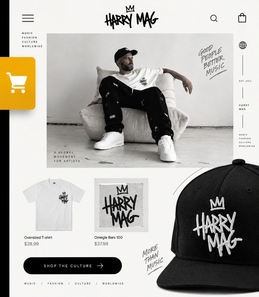 Artist Merch Store