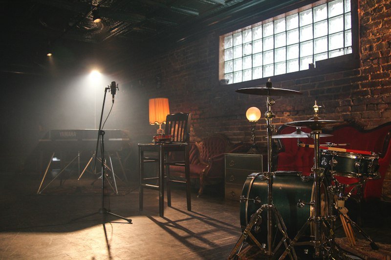 Music production studio